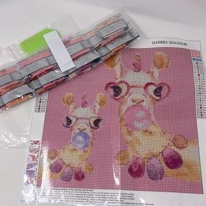 MIAIRIVY LLAMA DIAMOND ART 14x14